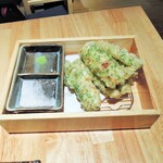 Sushi Sake Sakanasugi Tama - ちくわ磯辺揚げ