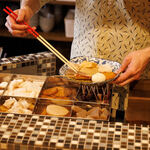 All-you-can-eat oden for 500 yen♪