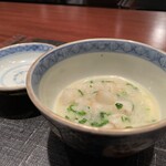 奈良屋町 青 - 蕪と蕪の葉で作ったおじや