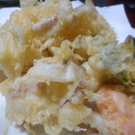 大政旅館 - 活きイカ天ぷら