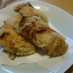 松寿庵 - 牡蠣の天ぷら
      