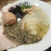 Oysstey - プレミアム牡蠣塩ラーメン(1,200円)+味玉(150円)