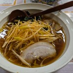 Ramen Ichiban Kan - 相棒の「ネギらーめん」(￥800-税込)です。