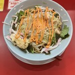 自家製麺 酉 - 特製麺(ねぎ)ニンニクマヨ