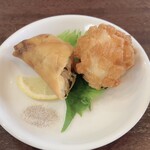 中国料理工房 三好 - 海老のすり身と春巻