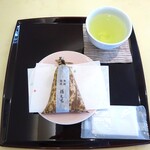 茶のちもと - 湯もち、お煎茶