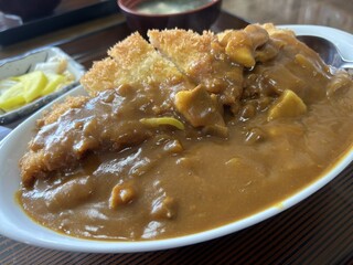 まつもと食堂 - カツカレー　アップ