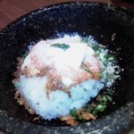 肉匠 坂井 - 明太子チーズ石焼きビビンバ！