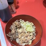 ラーメン富士丸 - 友人Tの白50g