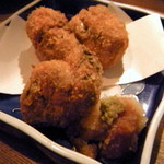 氏ノ木 - 【2013-12】地のカキフライ　山葵　大根おろし