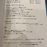 anchoa - メニュー