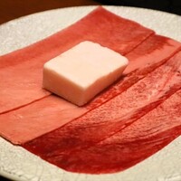 北新地しゃぶしゃぶすき焼き きらく - ■極上霜降り牛タン