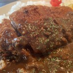 CURRY CAFE STRONG - 三元豚カツ。