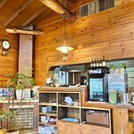 カフェテラスロッジ - キッチンの様子も伺えます。