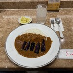 サンマルコ - 料理写真:ナスビカレー①