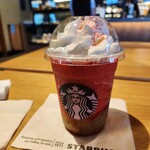 スターバックスコーヒー  - T GABURI スイカ フラペチーノ(628円税)です。