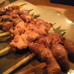 氏ノ木 - 【2013-12】串焼き 八本盛り