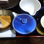 山本山 - 玉露と煎餅のセット