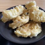 天領屋 - 満腹焼きそば定食（とり天４個）　近景