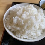 天領屋 - 満腹焼きそば定食（ご飯）　近景