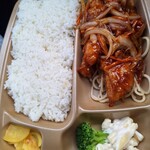 ほっかほっか亭 - 料理写真:中華唐揚弁当ライス大盛