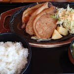 広陵カントリークラブレストラン - 生姜焼き 追加差額590円