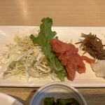 Sachifukuya - 明太子定食　接写