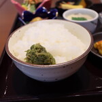 Hanakokoro - ふきみそのご飯