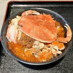 海鮮創作 くり木 - セコガニ丼(提供時)