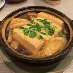 松竹庵 - 鴨肉豆腐