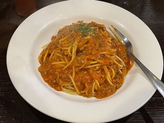 Totsupu Kohi - パスタ　ミートソース