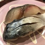 回鮮 まぐろ亭 - 近海〆サバ　