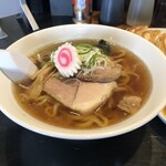 自家製麺 名無し - 正油ラーメン、650円。