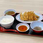 ひろしま餃子食堂 - ダブル餃子定食