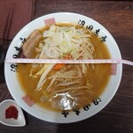沼田商店 麺組 - 味噌ラーメン_930円　丼の直径21cm