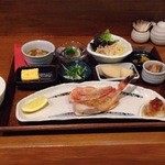 おさかなと地酒 凛太郎 - 焼魚の定食、きんき一夜干。¥850