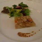 ラ ブラスリー - 2013 12 前菜 鶏肉のゼリー寄せ