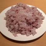 米カフェ - シェフのビストロランチのご飯（雑穀米を指定）