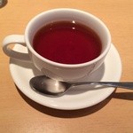 米カフェ - シェフのビストロランチのドリンク（紅茶を指定）