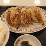 餃子の王将 - 餃子定食アップ