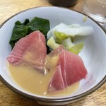 Taishuusakaba Kadosuzu - マグロぬた