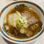 ラーメン哲史 - 醤油ワンタン麺