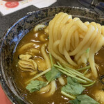 かく谷老舗 - 牡蠣カレーうどん