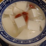 中国ラーメン 揚州商人 イオンレイクタウンmori店 - 杏仁豆腐