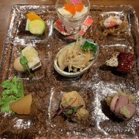 THE DINING シノワ唐紅花＆鉄板フレンチ蒔絵 - 