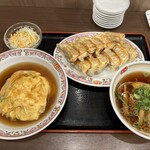 餃子の王将 - ギョウテンセット1210円
