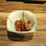牛たん炭焼　利久 - H25/12/30　牛たん定食の小鉢