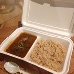 ココカラforest - ベジカレー弁当　800円（大盛り無料）