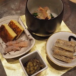 割烹さいお - 前菜の内訳