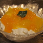 割烹さいお - 豆乳ムース＆デコポンゼリー